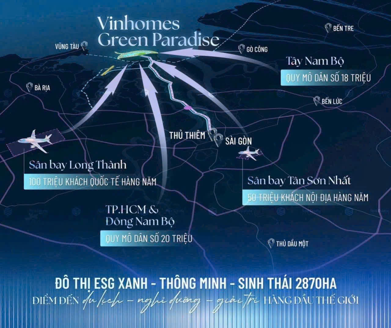 Vị Trí Vinhomes Cần Giờ - Tọa Độ Vàng Tựa Rừng Hướng Biển