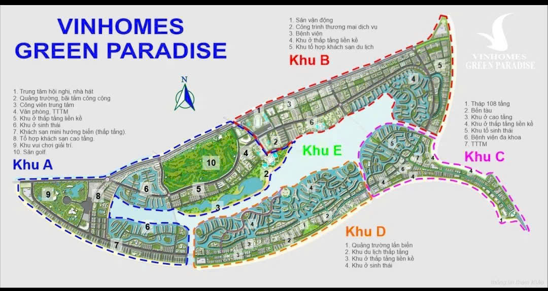 Mặt bằng chi tiết Vinhomes Cần Giờ