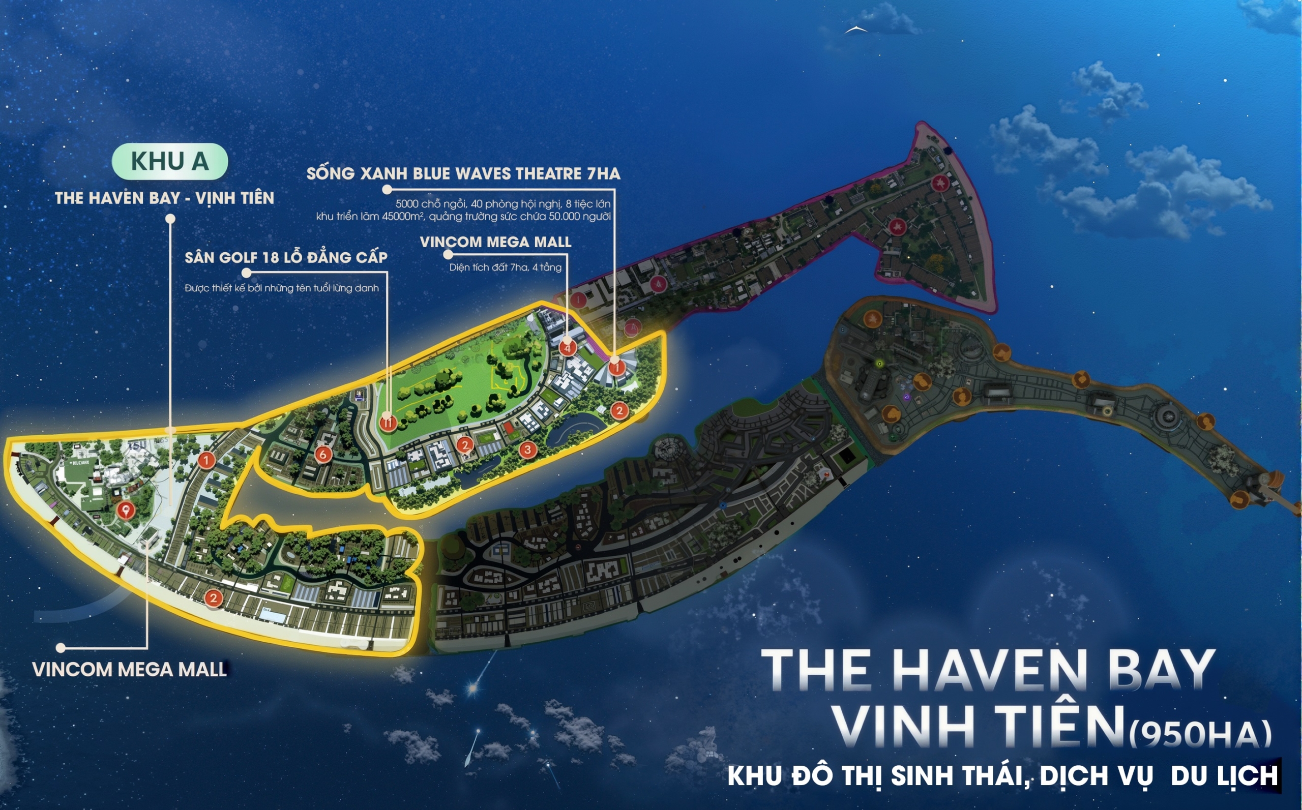 Vinhomes Cần Giờ 103 Mặt Bằng khu A Vinhomes Cần Giờ – Với tên Gọi THE HAVEN BAY - VỊNH TIÊN