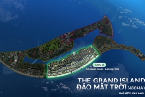 Mặt Bằng khu D Vinhomes Cần Giờ – Với tên Gọi THE GRAND ISLAND - ĐẢO MẶT TRỜI