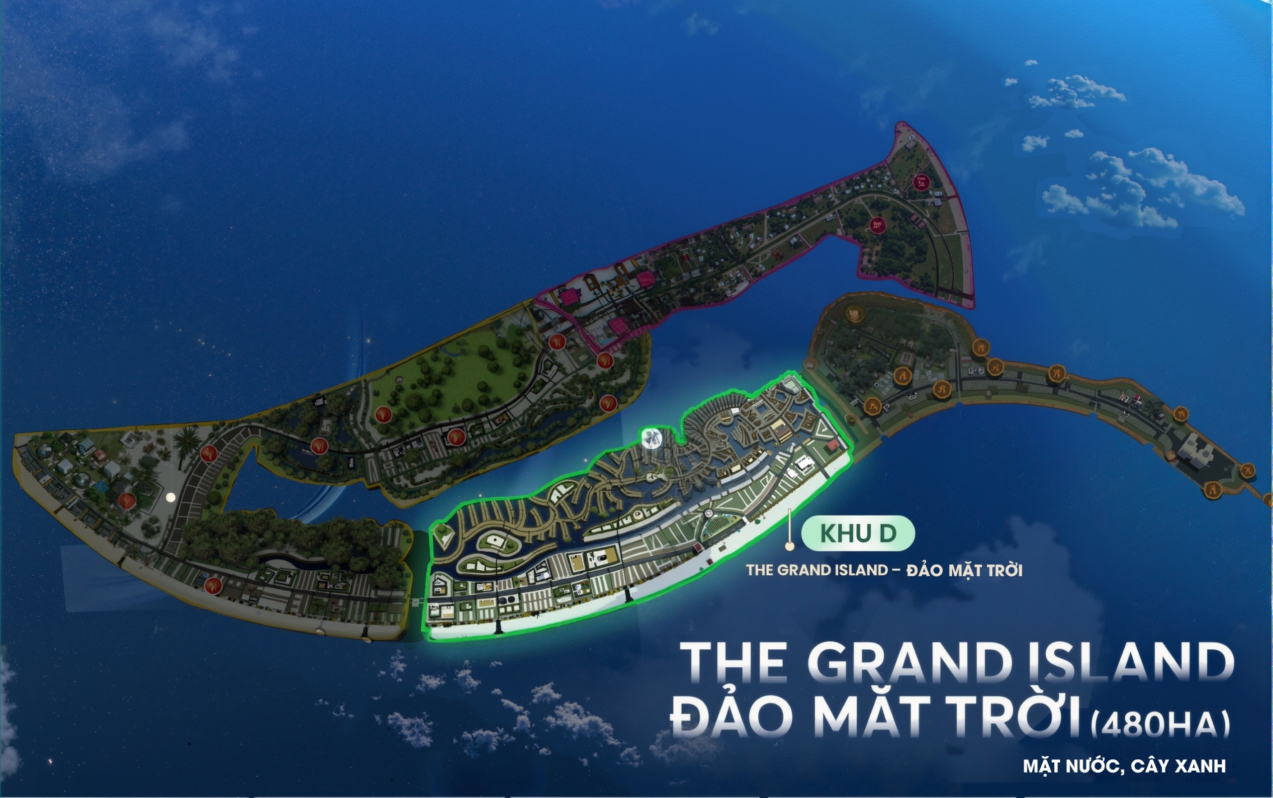 Vinhomes Cần Giờ 106 Mặt Bằng khu D Vinhomes Cần Giờ – Với tên Gọi THE GRAND ISLAND - ĐẢO MẶT TRỜI
