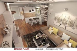 Thiết kế chi tiết các loại căn hộ tại dự án Thiên Quân Marina Plaza