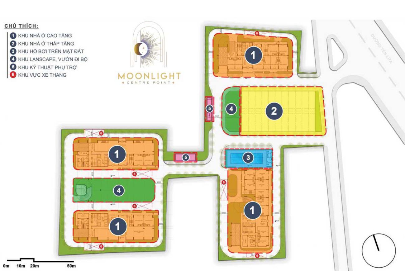 Moonlight Centre Point Bình Tân 5 Mặt bằng Moonlight Centre Point Bình Tân