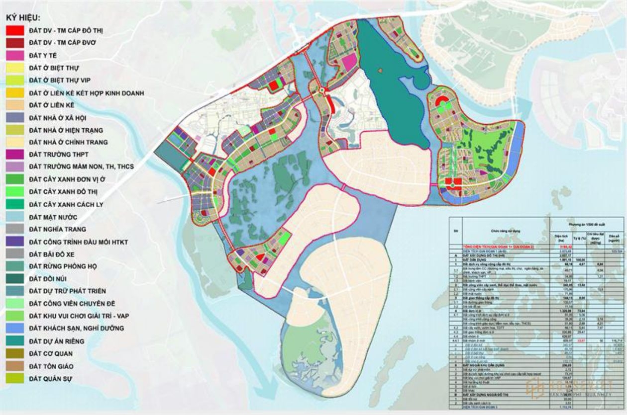 Mặt bằng Vinhomes Hạ Long Xanh