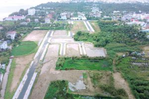 Tiến độ xây dựng Cồn Khương Diamond City tháng 12/2021