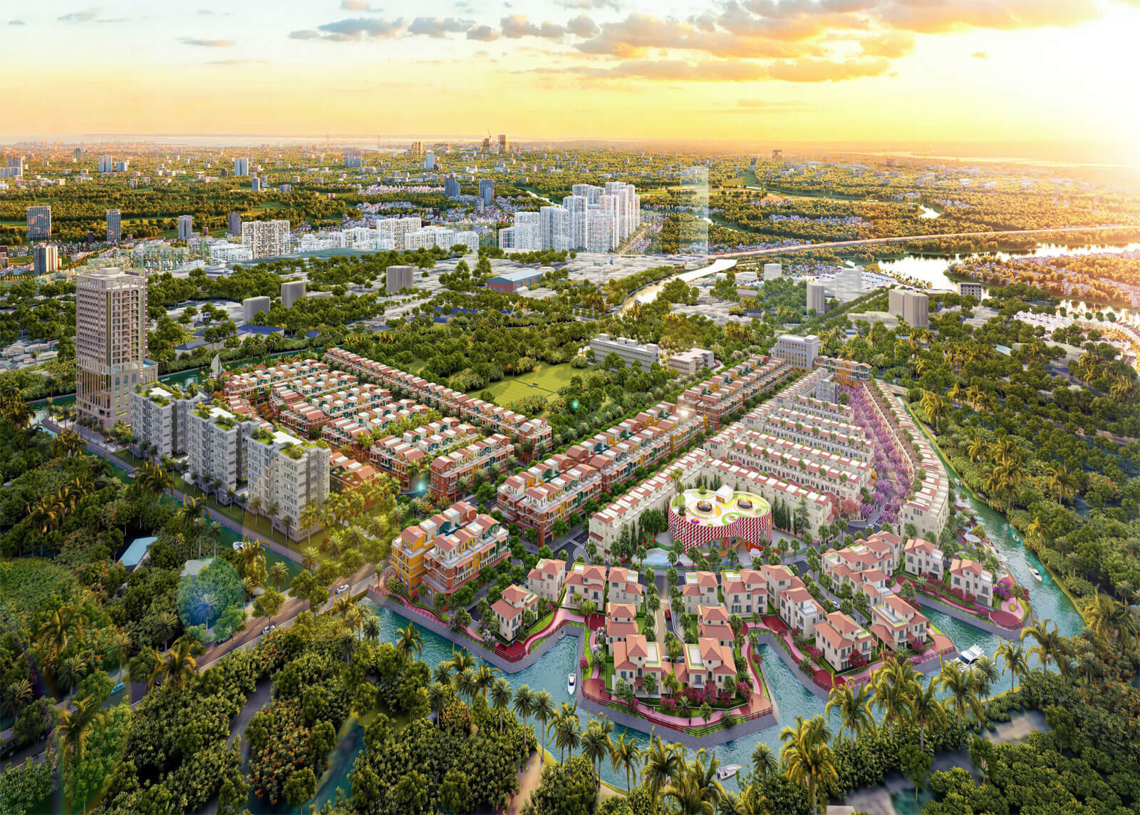 Mặt bằng tổng thể T&T Tam Đa Vĩnh Long