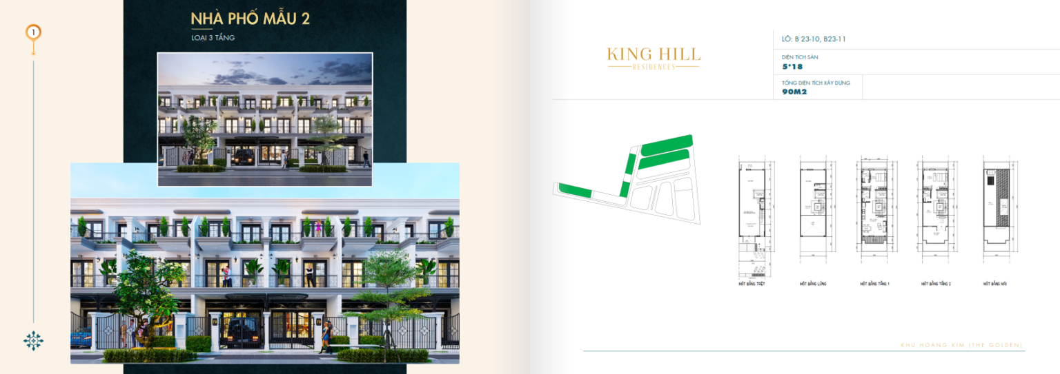 Thiết kế  Dự án Khu dân cư King Hill Residences