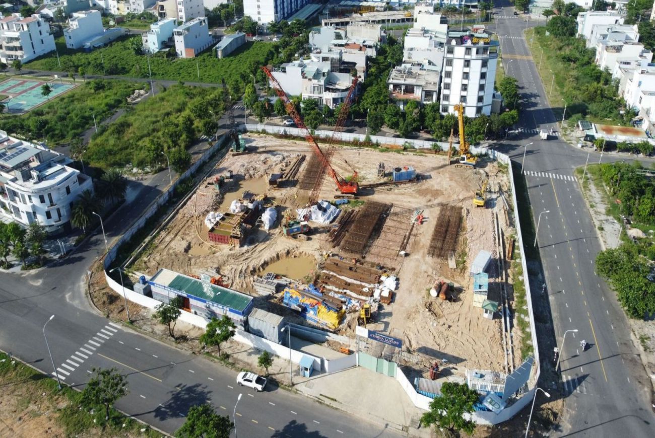 Tiến độ xây dựng khu dân cư The Muse Đà Nẵng