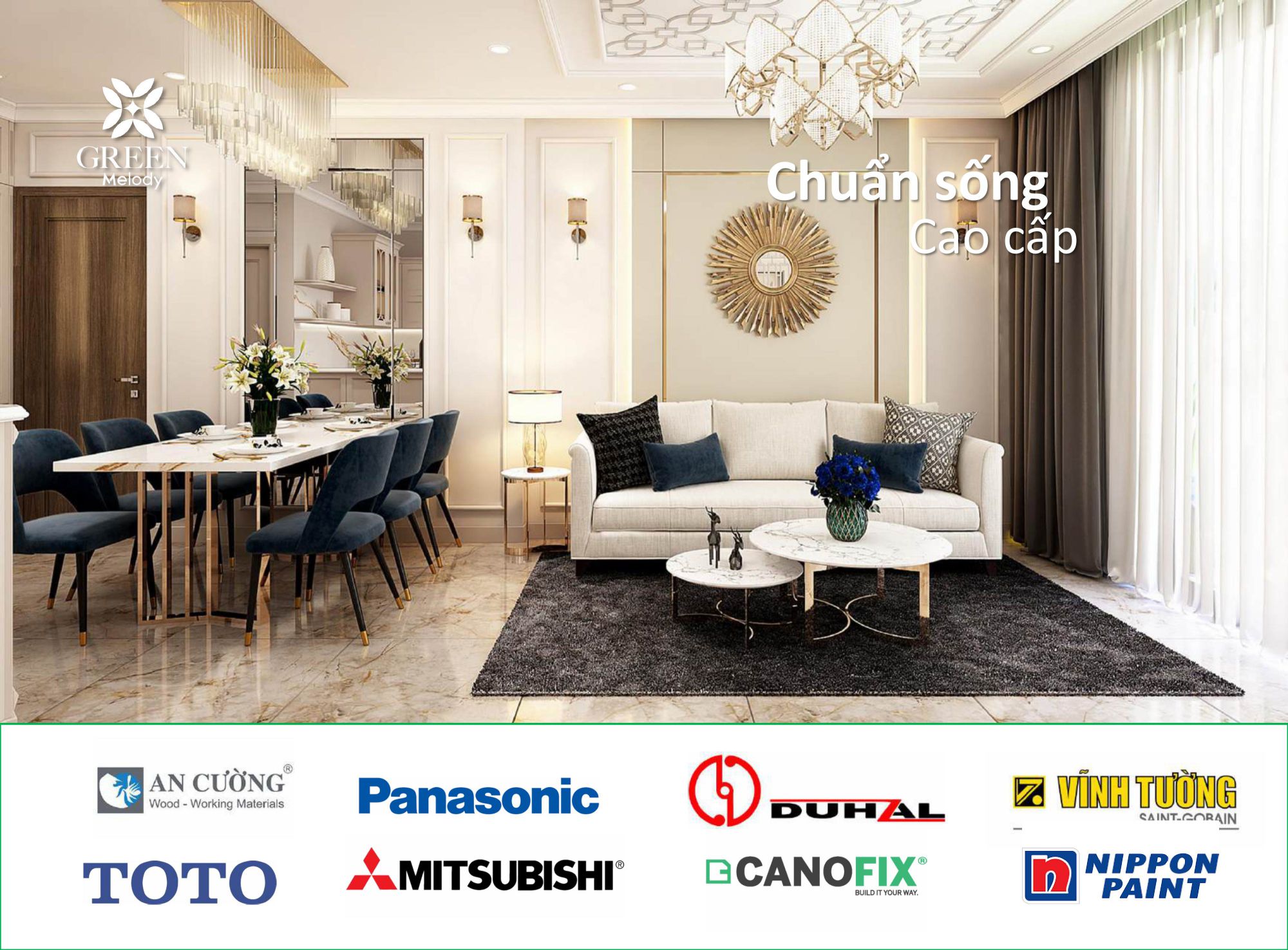 Chuẩn sống Cao Cấp Với Green Melody