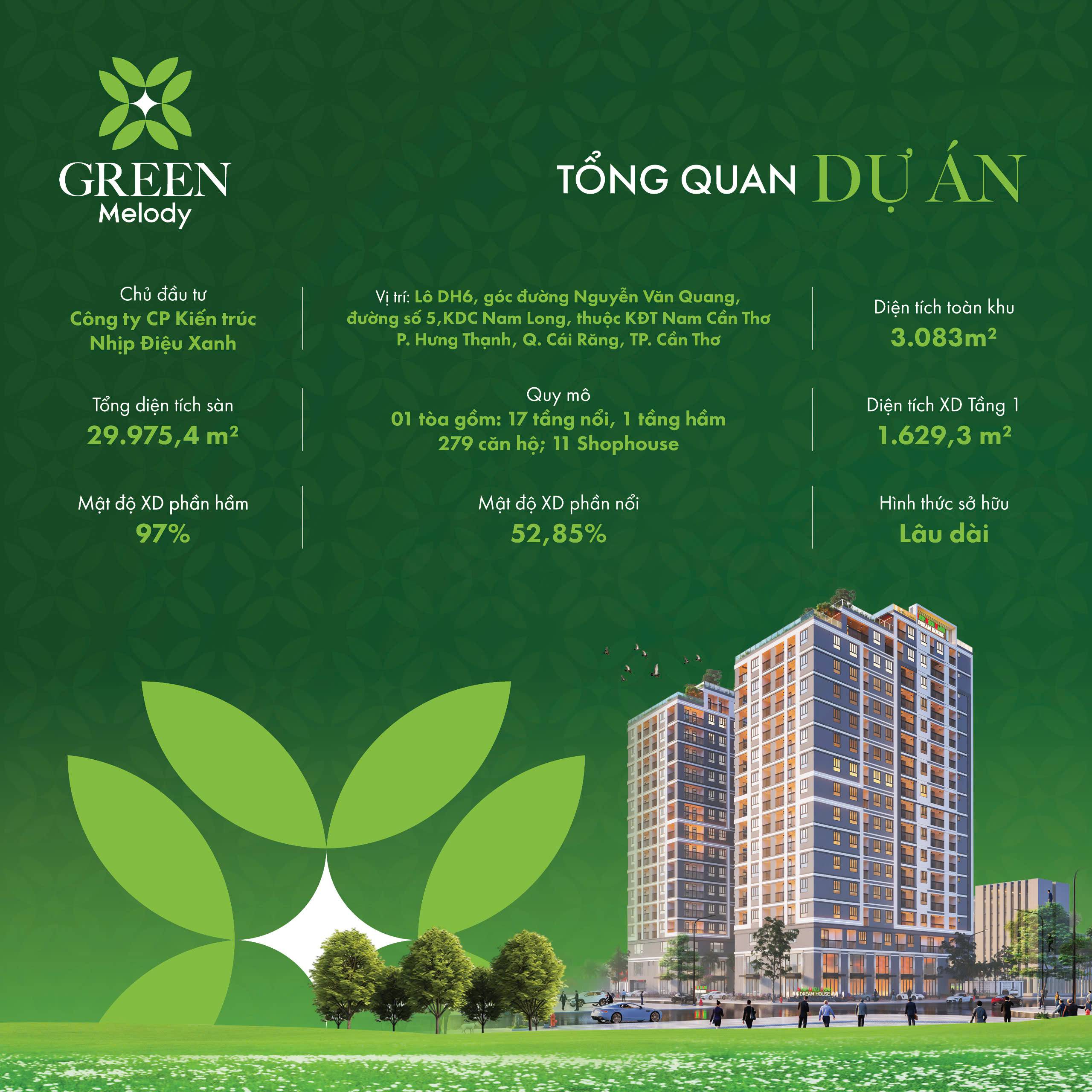 Thông Tin Dự Án Green Melody