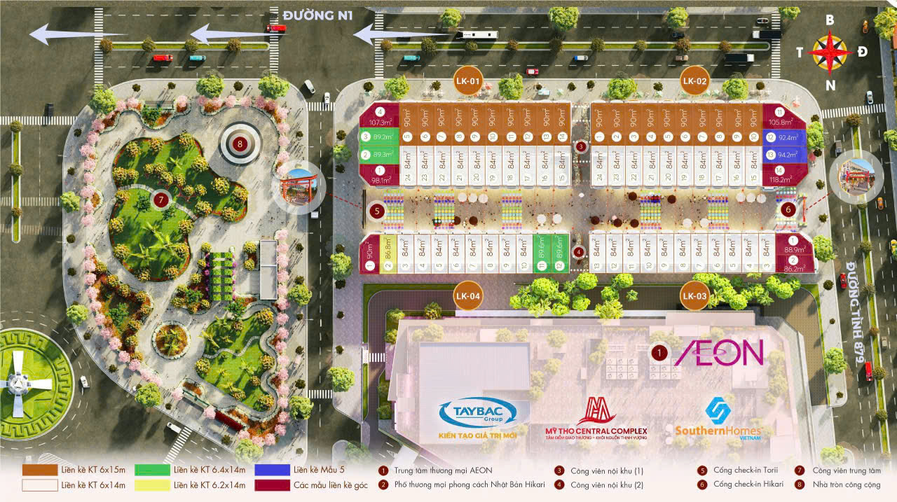 Mỹ Tho Central Complex 8 Mặt Bằng Mỹ Tho Central Complex