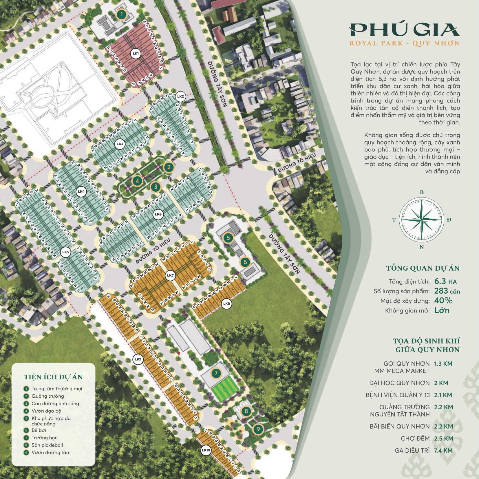 Tiện ích Tiện Ích Nội Ngoại Khu dự án Phú Gia Royal Park