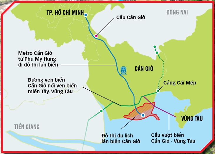 Siêu Đô Thị Biển Vinhomes Cần Giờ Và Khát Vọng Vươn Tầm Thế Giới Của Vingroup 5 Kết nối chiến lược: mở toang cánh cửa phía Nam TP.HCM