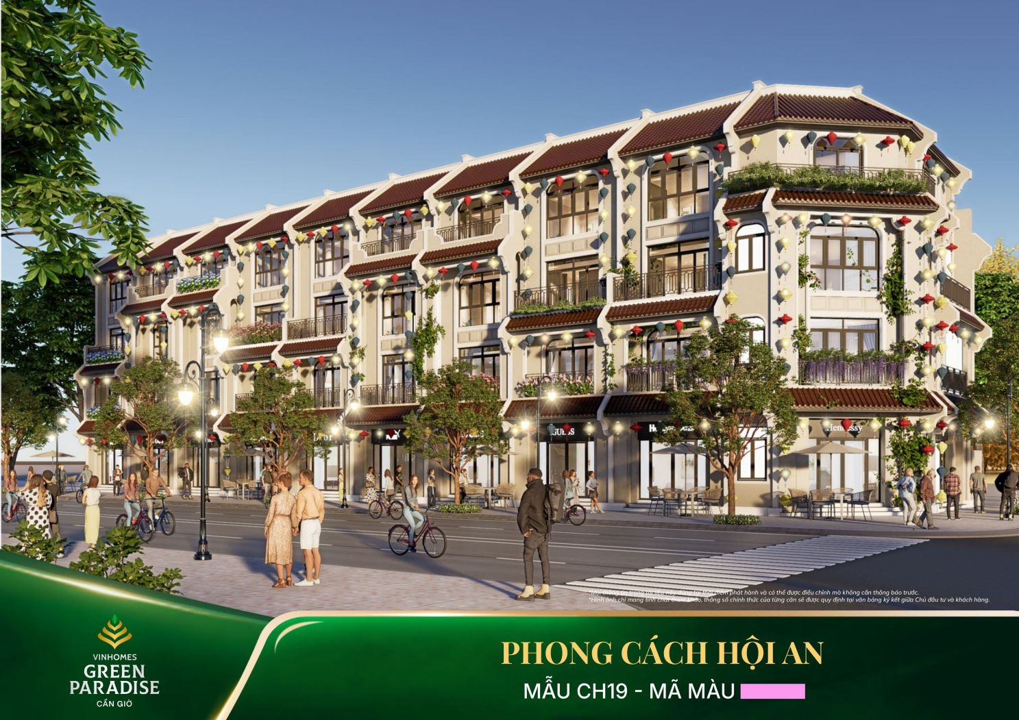 Phong Cách Kiến Trúc Hội An Mẫu CH19