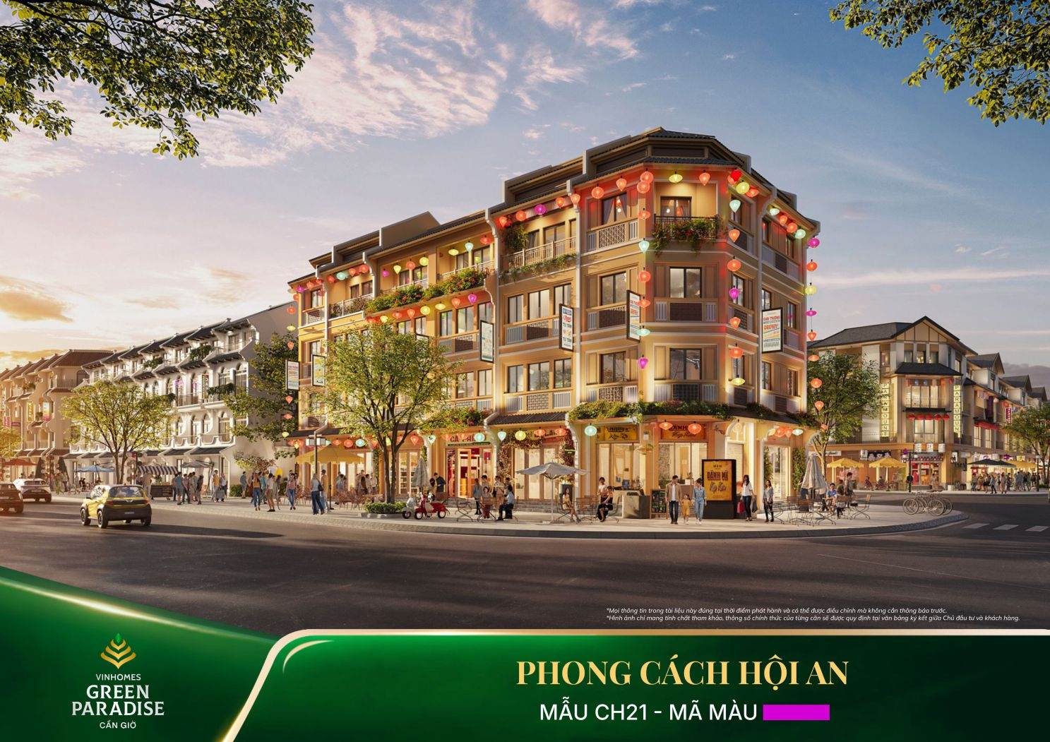 Phong Cách Kiến Trúc Hội An Mẫu CH21