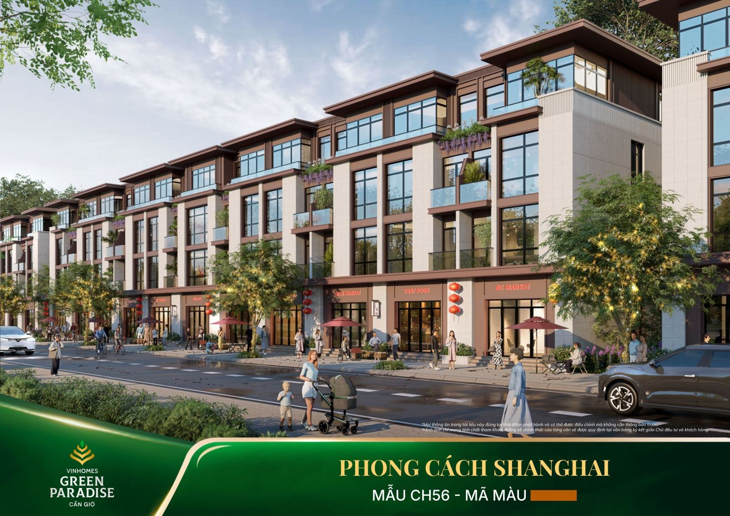 Phong Cách Kiến Trúc ShangHai Mẫu CH56