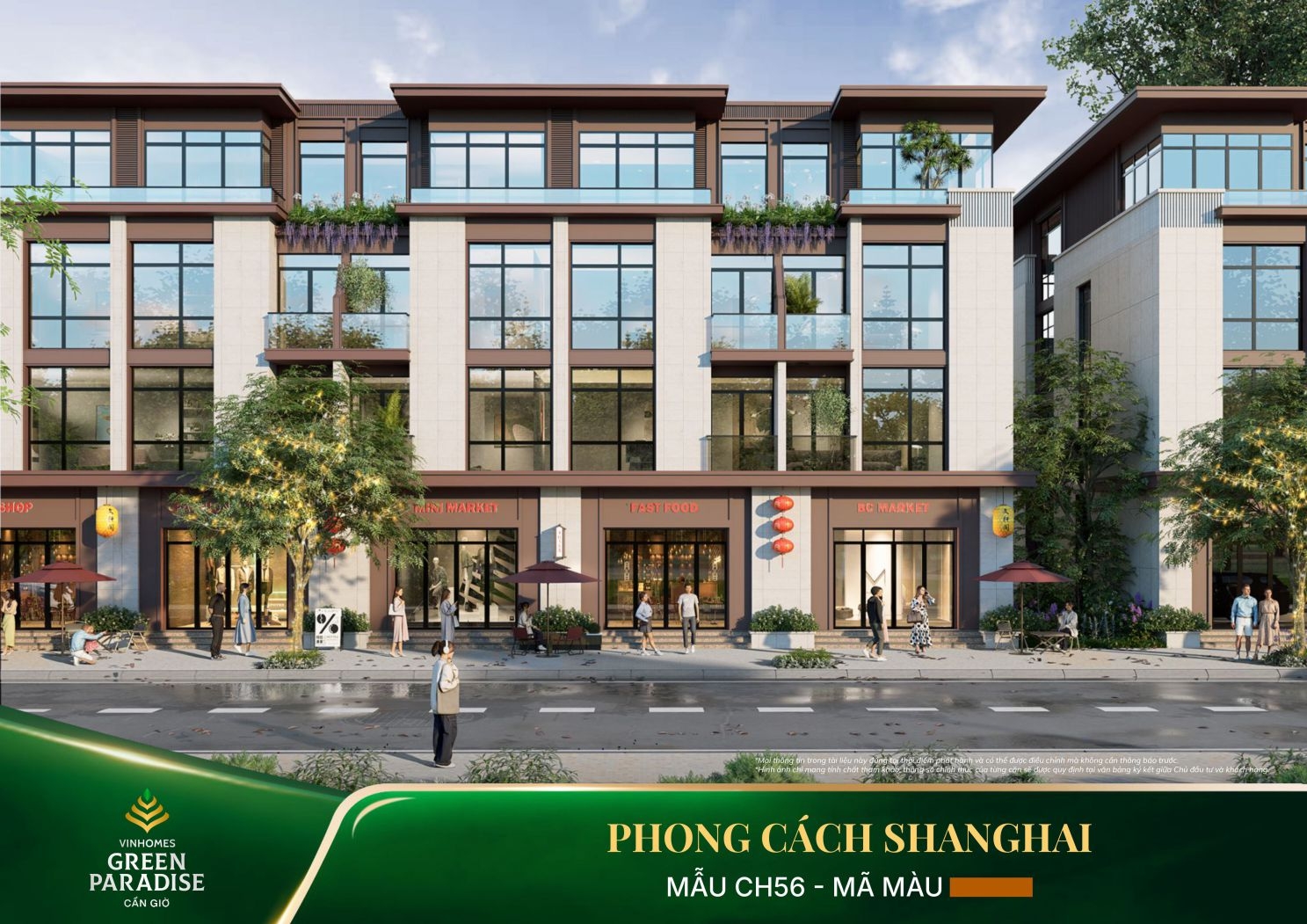 Phong Cách Kiến Trúc ShangHai Mẫu CH56