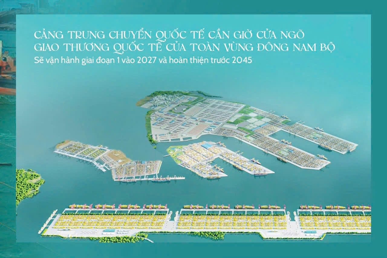 Vinhomes Cần Giờ Cất Cánh Trên Đường Băng Hạ Tầng Tỷ Đô – Mở Kỷ Nguyên Đô Thị Biển Toàn Cầu 8 Cảng trung chuyển quốc tế Cần Giờ