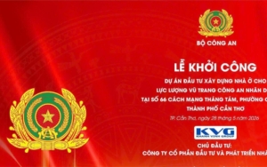Lễ Khởi Công Dự Án Nhà Ở Cao 20 Tầng Dành Cho Công An Tại Cần Thơ