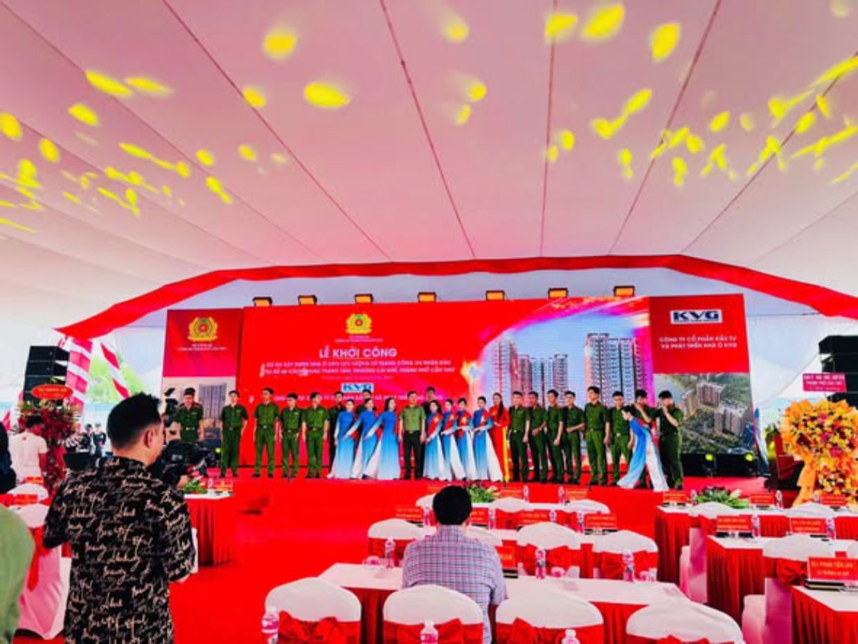 Lễ Khởi Công Dự Án Nhà Ở Cao 20 Tầng Dành Cho Công An Tại Cần Thơ 13 Hình Ảnh Lễ Khởi Công Nhà Ở Dành Cho Lực Lượng Vũ Trang Công An Nhân Dân Cần Thơ