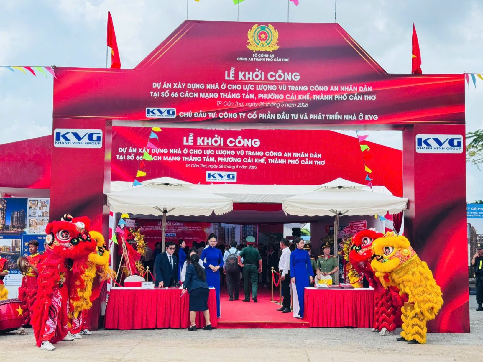 Lễ Khởi Công Dự Án Nhà Ở Cao 20 Tầng Dành Cho Công An Tại Cần Thơ 12 Hình Ảnh Lễ Khởi Công Nhà Ở Dành Cho Lực Lượng Vũ Trang Công An Nhân Dân Cần Thơ