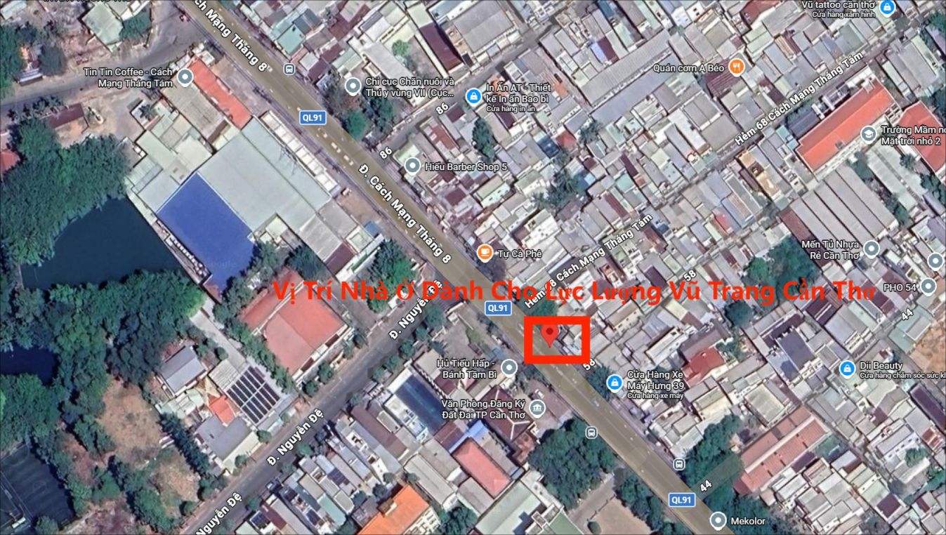 Dự Án Nhà Ở Dành Cho Lực Lượng Vũ Trang Công An Nhân Dân Cần Thơ 22 Vị trí Dự Án Nhà Ở Dành Cho Lực Lượng Vũ Trang Công An Nhân Dân Cần Thơ